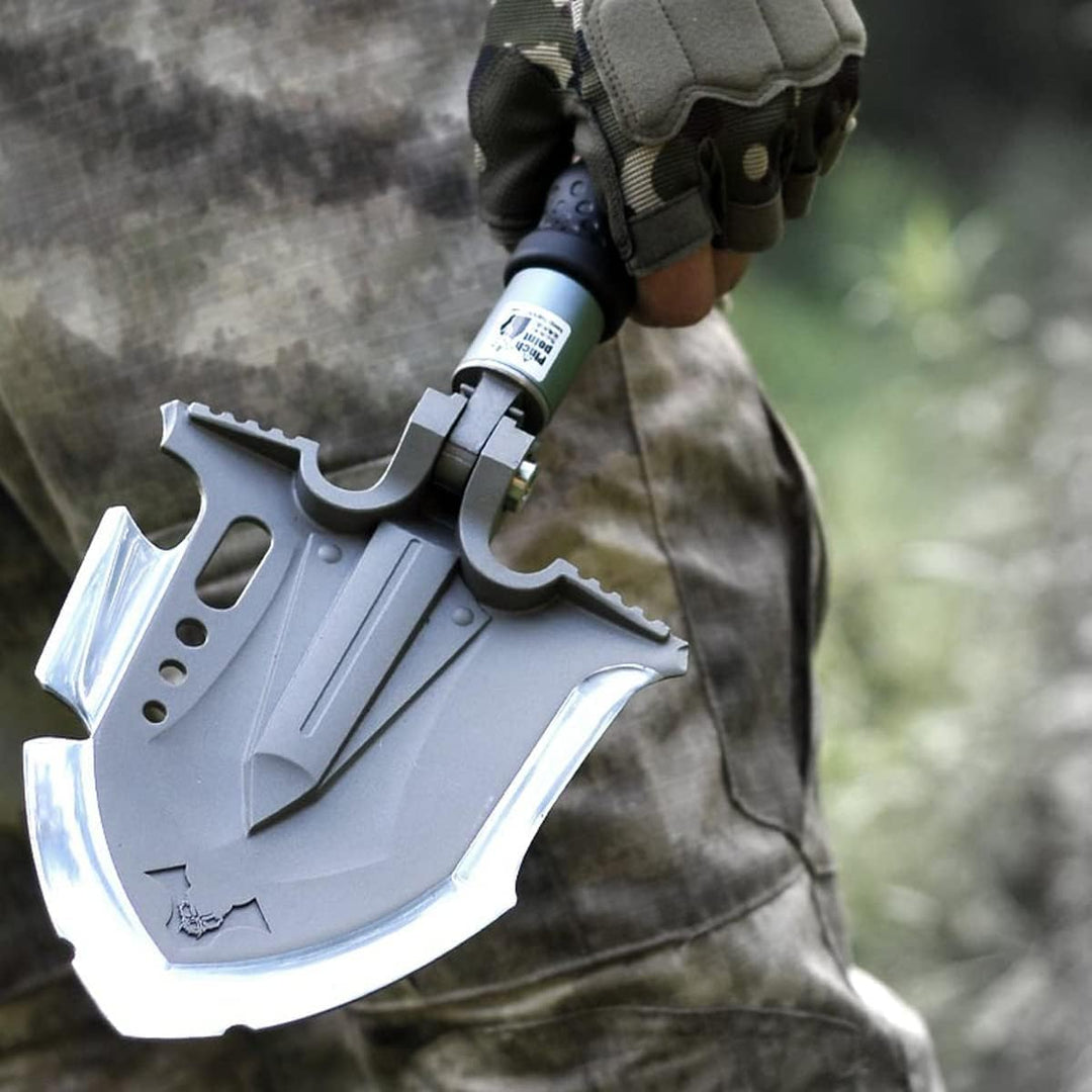 Zune Lotoo Klappspaten Survival Klappschaufel Tragbare Tactical Multifunctional Klappspaten Bundeswe