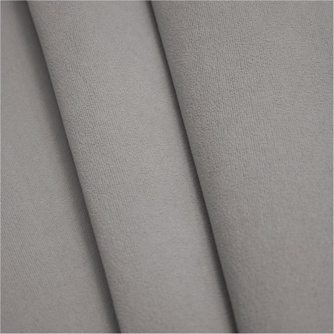 Autohimmelstoff Dachhimmel Velour, Hellgrau, 1,70m x 2m | Mit Schaum, Grundpreis pro qm: € 9,41 1,70