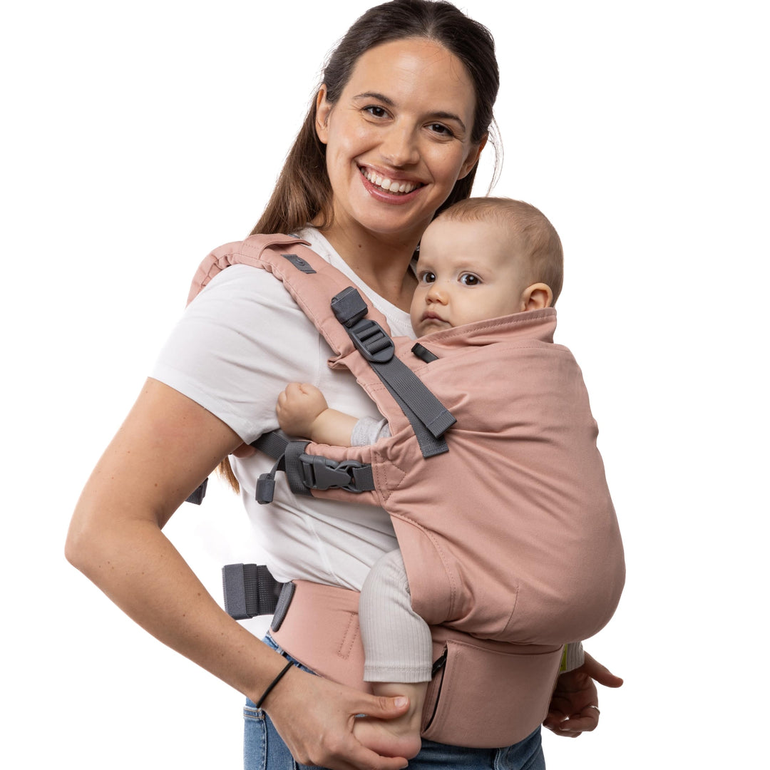 Boba X Babytrage Neugeborene ab Geburt (3-20 kg) - Hüftfreundliche Baby- & Kindertrage mit verstellb