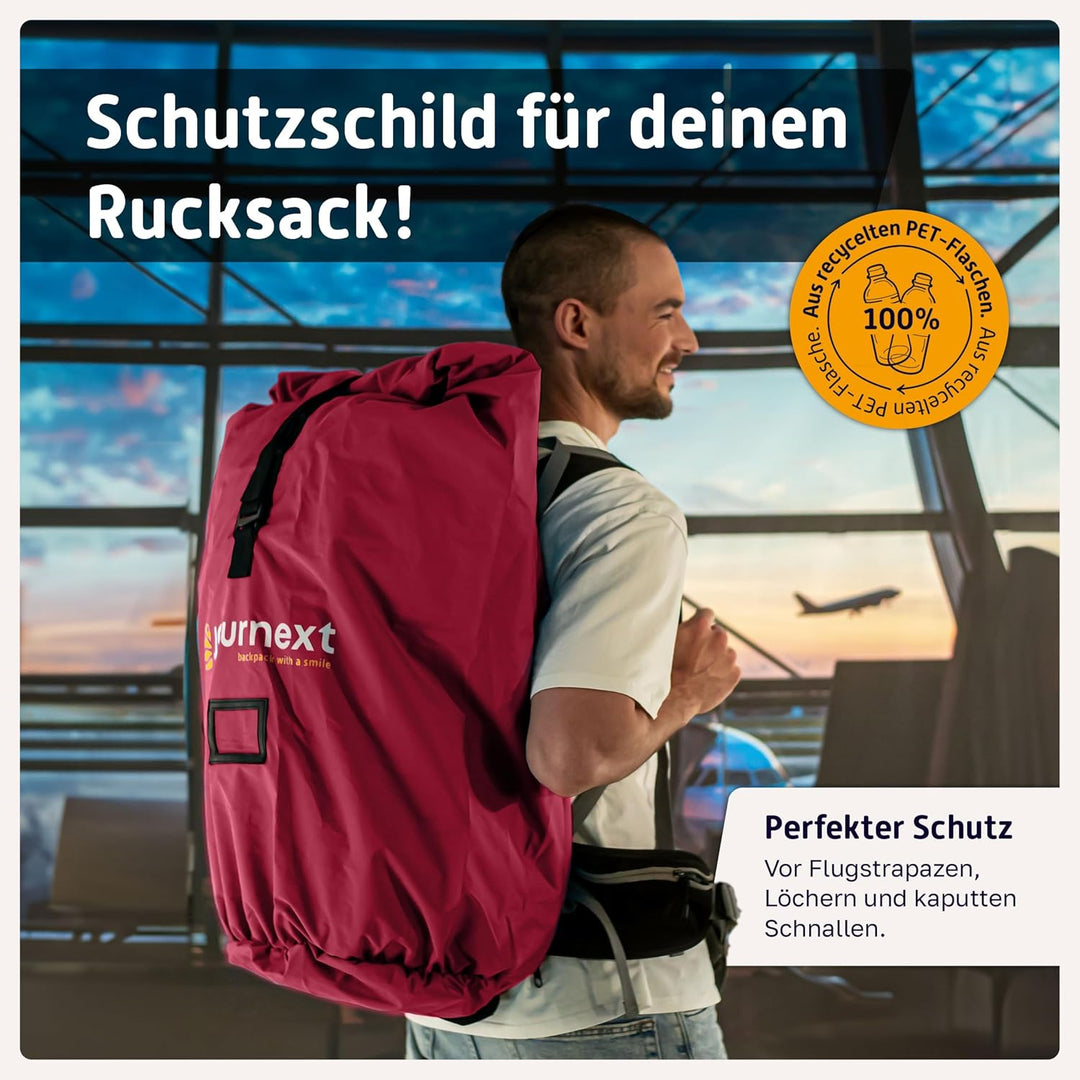Journext 2 in 1 Rucksack Schutzhülle & Regenschutz/Flight Cover Rucksack/Rucksack Schutzhülle Flugze