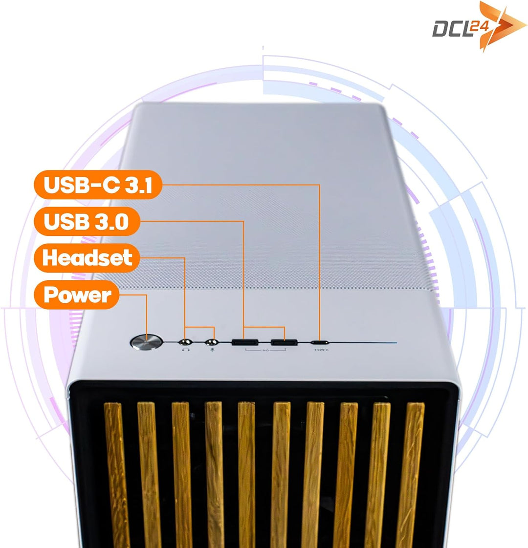 dcl24 Office Rendering PC Intel i9-14900KF, RTX5090, 64GB RAM, 2TB SSD, Business mit 24x6.0 GHz, WLA