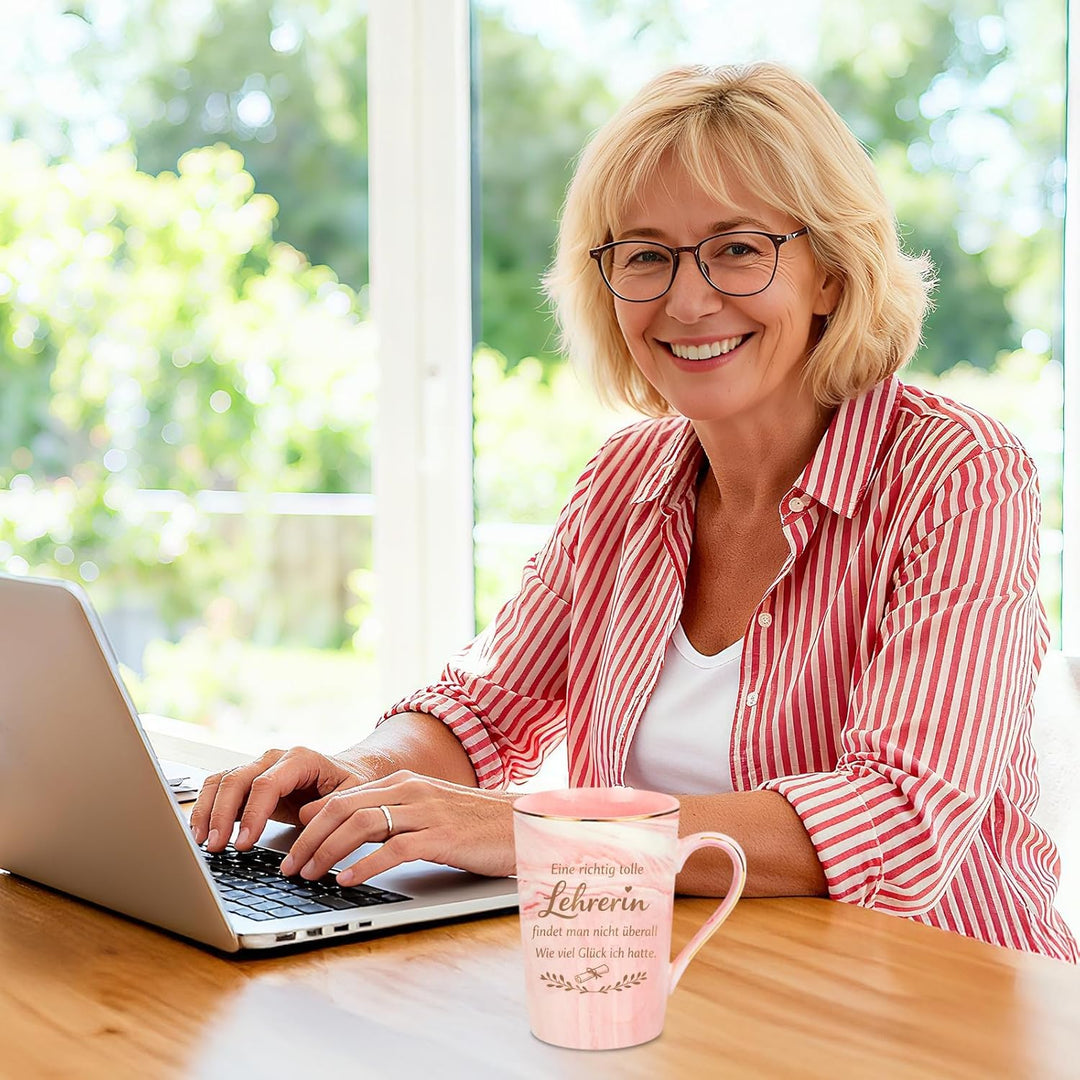 Lehrerin Geschenk Tasse, Abschiedsgeschenk Lehrerin, Geschenke für Lehrerin zum Abschied, Beste Lehr