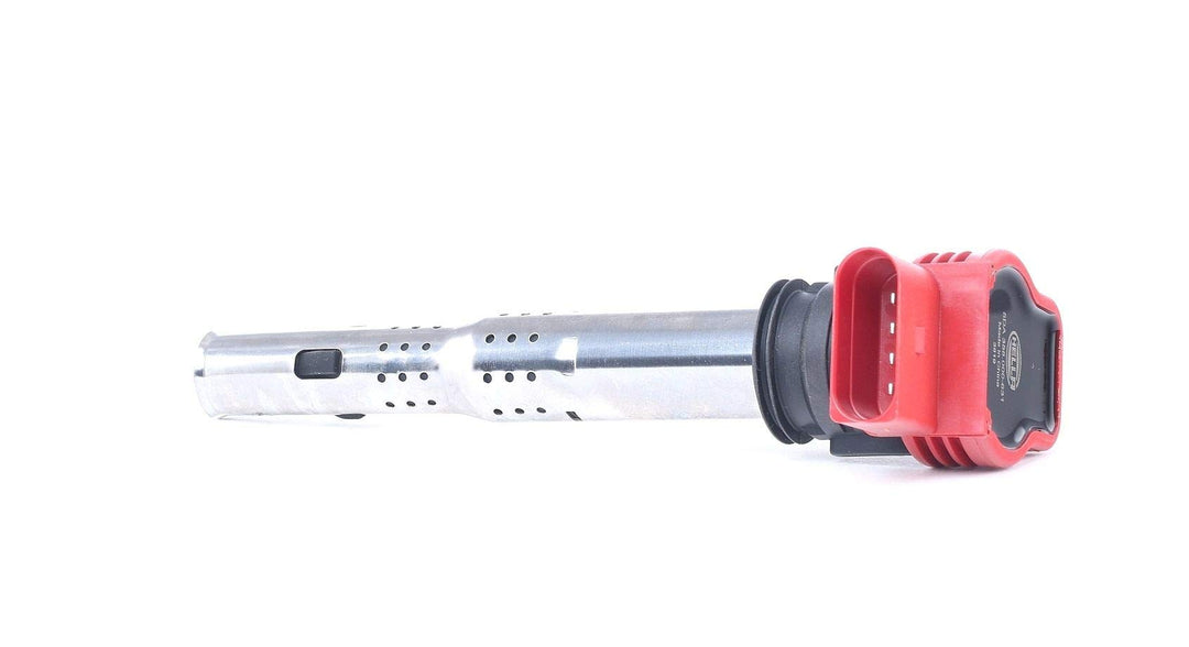 HELLA 5DA 358 000-631 Zündspule - 12V - 4-polig - inkl. Zündkerzenstecker/Kerzenschachtzündspule - g