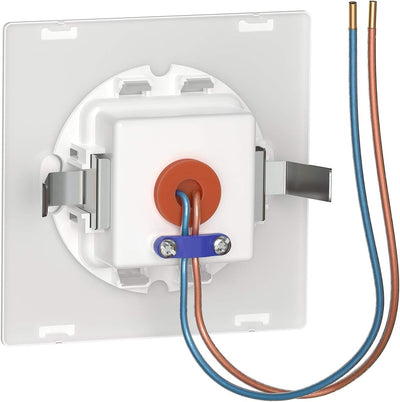 ledscom.de LED Treppenlicht/Treppenbeleuchtung FOW für innen und aussen, Downlight, eckig, 85 x 85mm