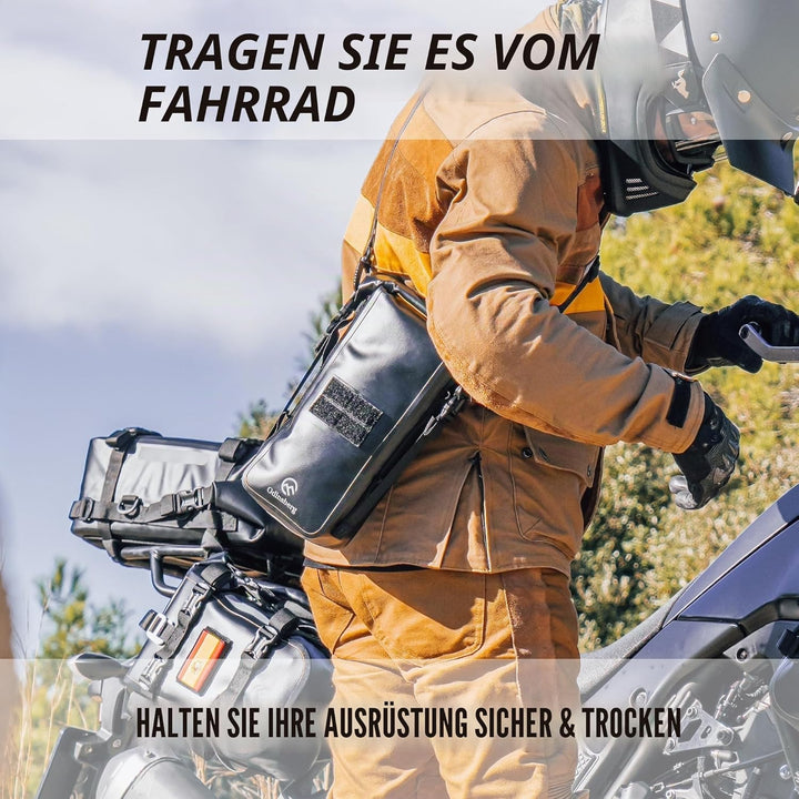 Odinsberg 3,5L wasserdichte Motorrad Hecktasche und Sturzbügel Tasche 3.5L, 3.5L