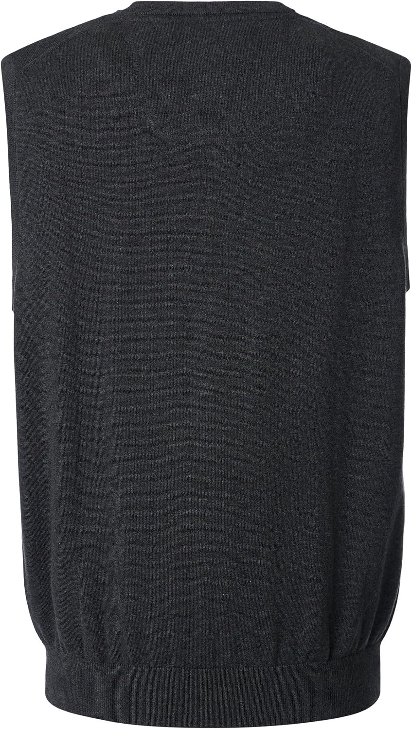 CASAMODA Herren Pullunder unifarben 004460 Gerade Schnittführung Standard S Anthrazit, Standard S An