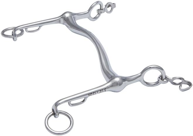 Stübben 2490 Dressurkandare Fine Line 11,0 cm - 16 mm - Edelstahl, 11,0 cm - 16 mm - Edelstahl