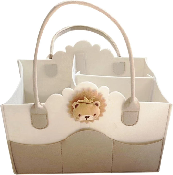 Baby-Windel-Caddy Organizer | Baby-Caddy Organizer | Filz-Baby-Windel-Caddy Kinderzimmer Aufbewahrun