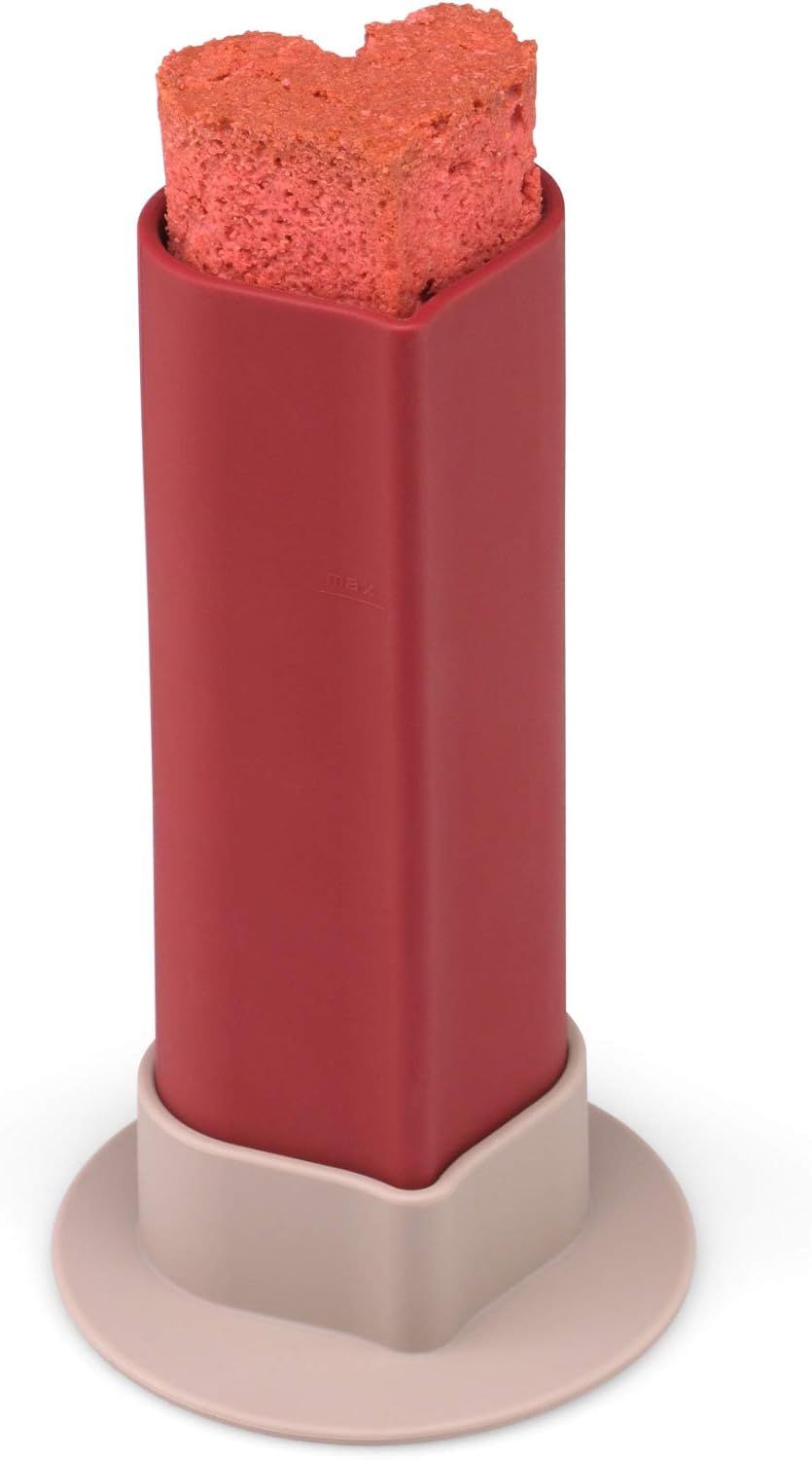 Original Kaiser Inspiration Backform Kastenform 25 cm mit Herz Motiv-Einsatz, Königskuchenform antih