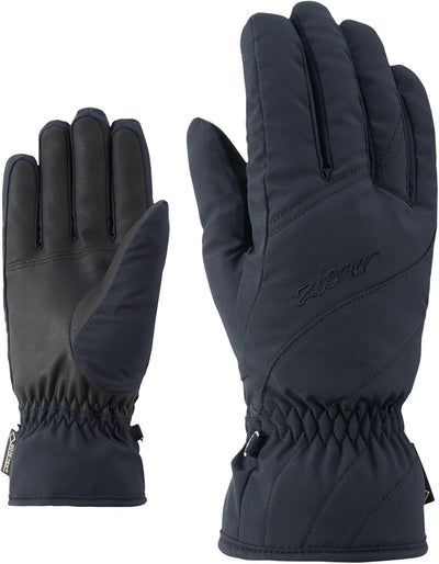 Ziener Damen KIMAL GTX LADY glove Ski-Handschuhe/Wintersport | wasserdicht, atmungsaktiv, Black, 6 8