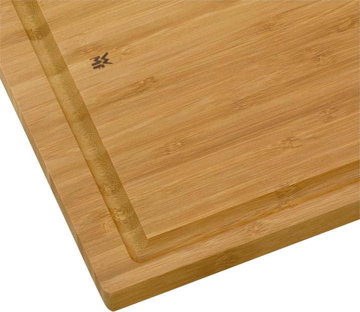 WMF Schneidebrett Bambus natur, 38 x 25 x 1,9 cm, Bambus Brett, Holzbrett rechteckig - Tranchierbret