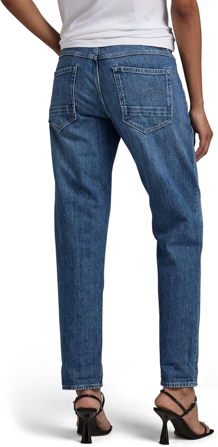 G-STAR Damen Kate Boyfriend Fit Jeans Jeans 26W / 32L Blau (Faded Capri Restored D15264-c779-d347),