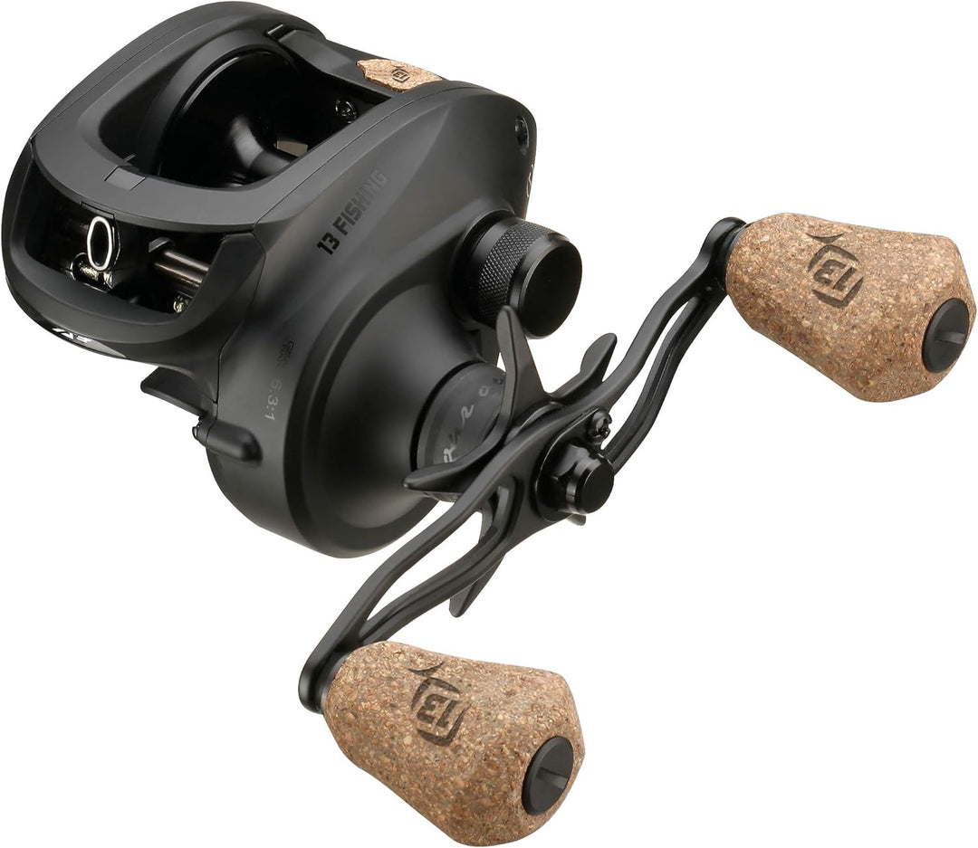 13 FISHING - Concept A3 - Baitcast-Rollen Linkshänder abrufen 300 Size - 5.5:1 Gear Ratio, Linkshänd