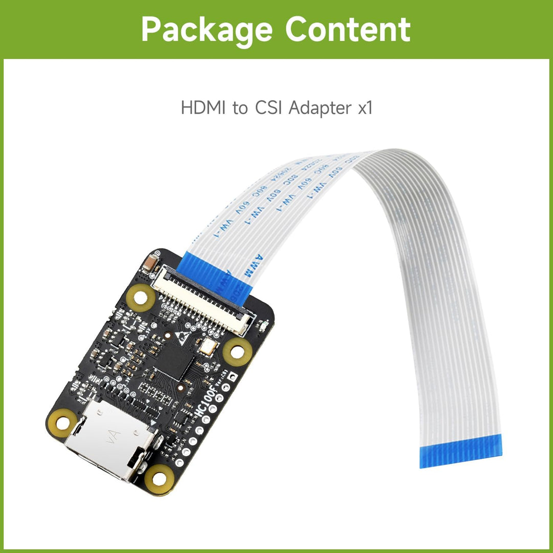Waveshare HDMI to CSI Adapter for Raspberry Pi Series Support 1080p@30fps Support from HDMI Input Ba