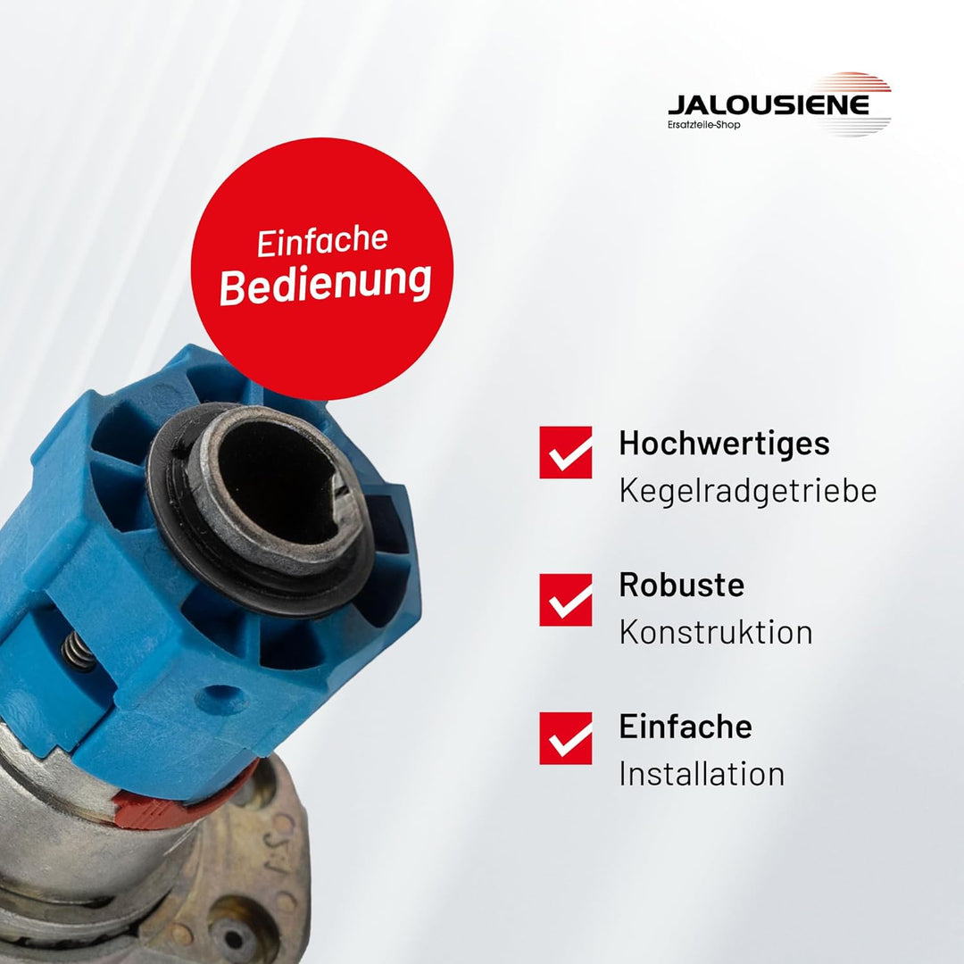 Kegelradgetriebe Rolladengetriebe Kurbelgetriebe Rollladengetriebe |Freilauf Rechts und Links | Inne