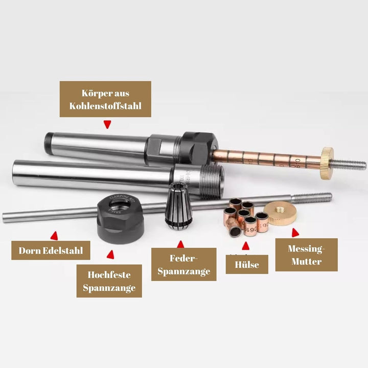 Holzbearbeitungswerkzeug Stift, Mandrel Drechseln Holzdrehdorn Holzbearbeitungsstift Dorndrehmaschin