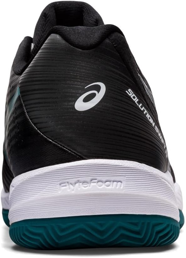 ASICS Herren Solution Swift Ff Clay Tennis Shoe 44.5 EU Black Misty Pine, 44.5 EU Black Misty Pine