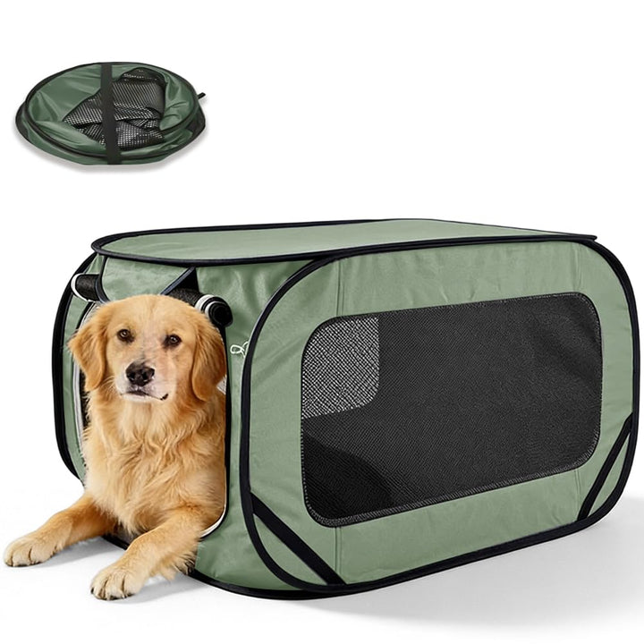 Faltbare Hundebox & Transportbox für Katze, Hundetransportbox Hundebox Faltbar, Katzentragetasche, 9