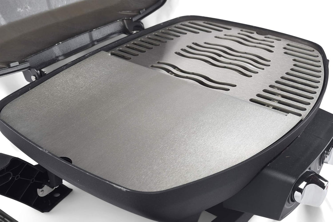 Grillrost.com Das Original Edelstahl Grillplatte | Plancha passend für Napoleon Travel Q - ersetzt d