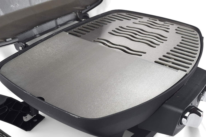 Grillrost.com Das Original Edelstahl Grillplatte | Plancha passend für Napoleon Travel Q - ersetzt d
