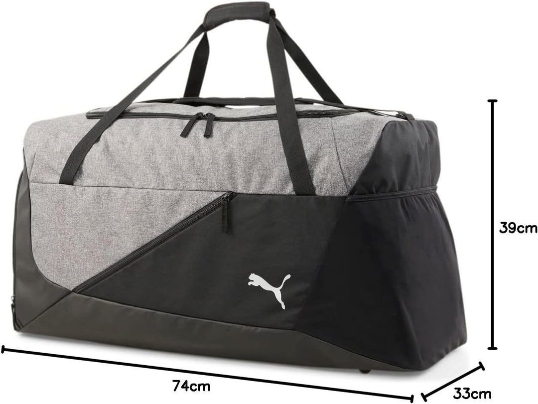 PUMA Sporttasche teamFINAL Teambag Puma Schwarz-grau Mittel Gesprenkelt Einheitsgrösse, Puma Schwarz