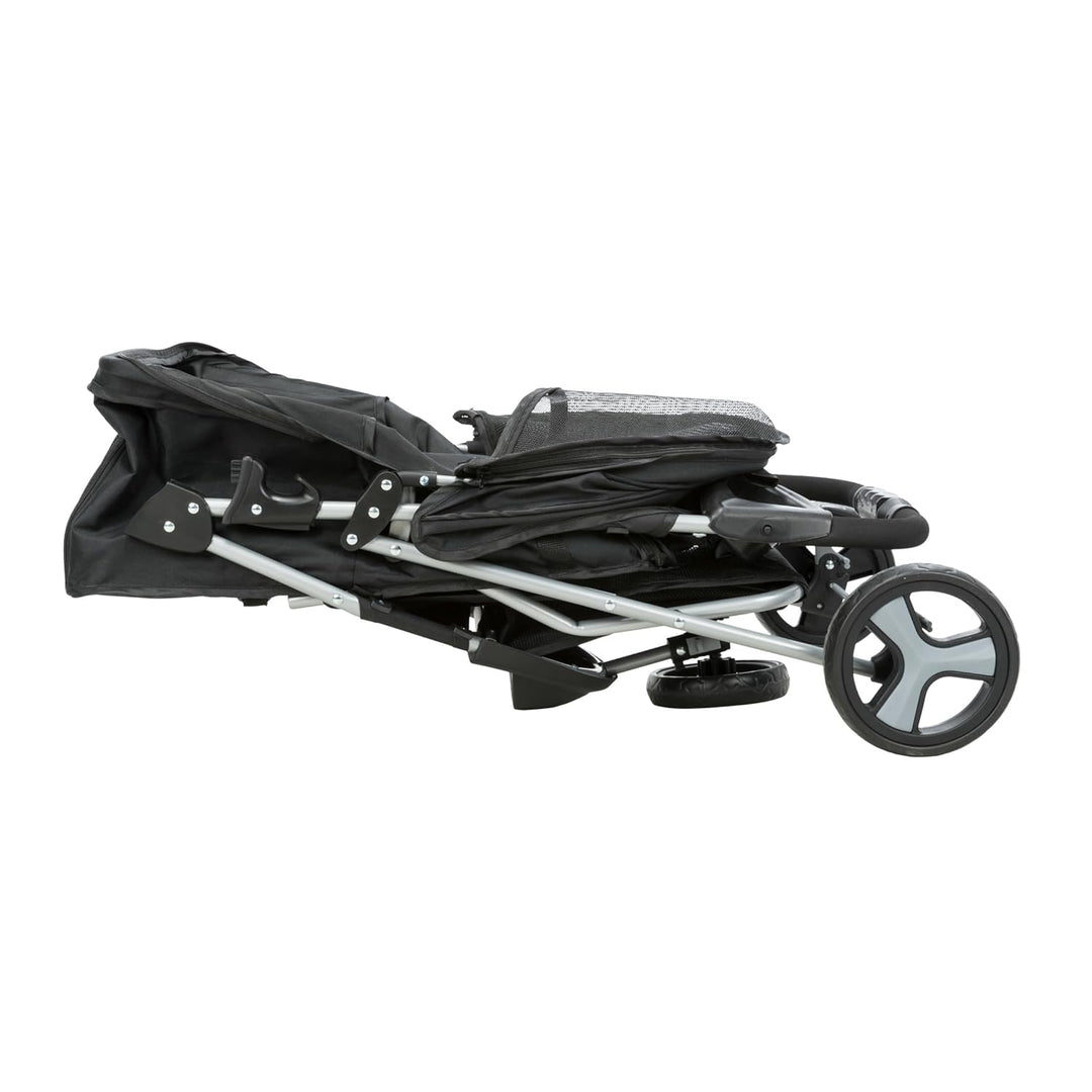 TRIXIE Buggy für Hunde, 47 × 100 × 80 CM, 4,6 kg - extra leicht, schwarz, bis 11 kg belastbar - 2895