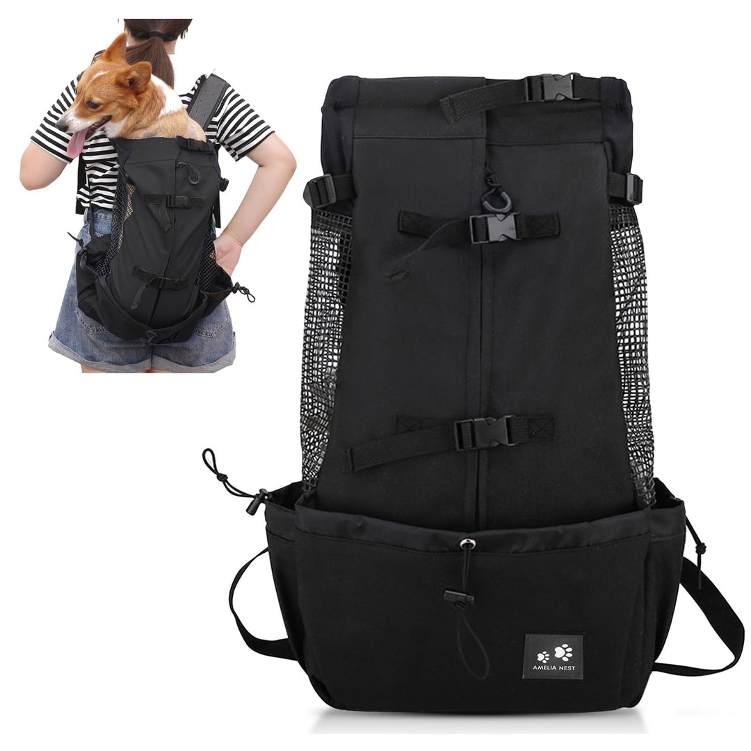 PETCUTE Hundetasche Hundetransporttasche Tragetasche füR Hunde Katzen Wanderrucksack Seite Atmungsak