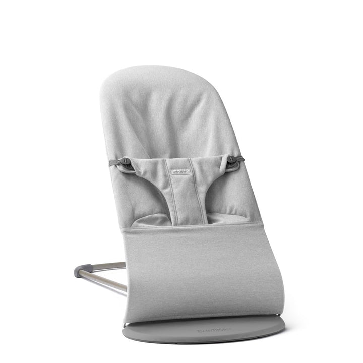 BabyBjörn Babywippe Bliss, Gewebt Melange, Hellgrau