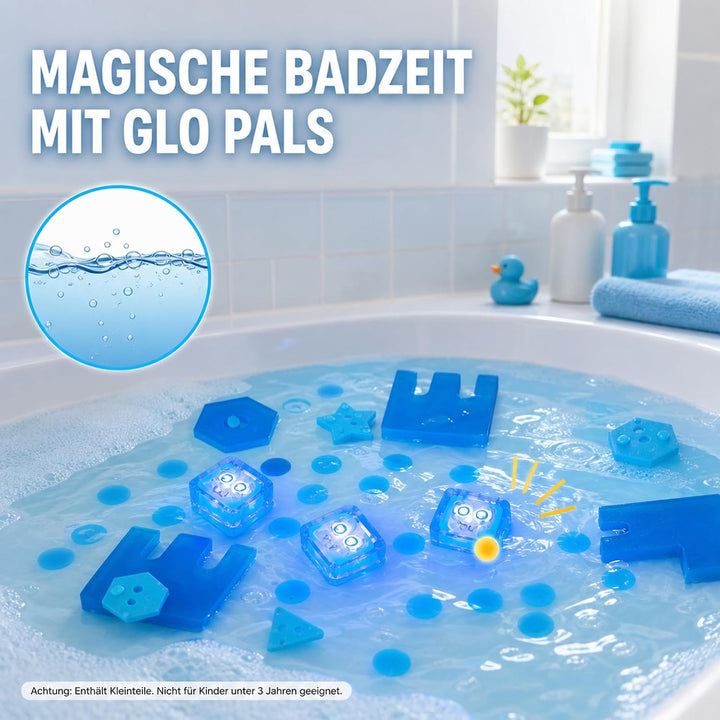 Glo Pals 4 leuchtende Würfel für EIN einzigartiges sensorisches Erlebnis und Magische Lichtshow für