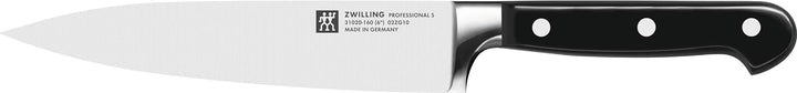 Zwilling 1002325 Messer-Set, 3-tlg., Spick-/Garniermesser, Fleischmesser, Kochmesser, Rostfreier Spe