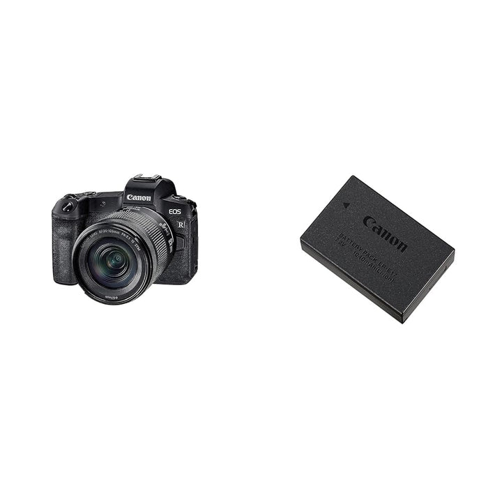 Canon EOS RP Systemkamera - mit Objektiv RF 24-105mm F4-7.1 is STM & 9967B002 Akku LP-E17, schwarz S