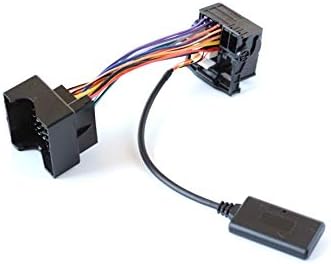 Bluetooth Aux in Adapter Quadlock Musik Stream kompatibel mit BMW E60 E63 E64 E66 E81 E82 E87 E70 E9