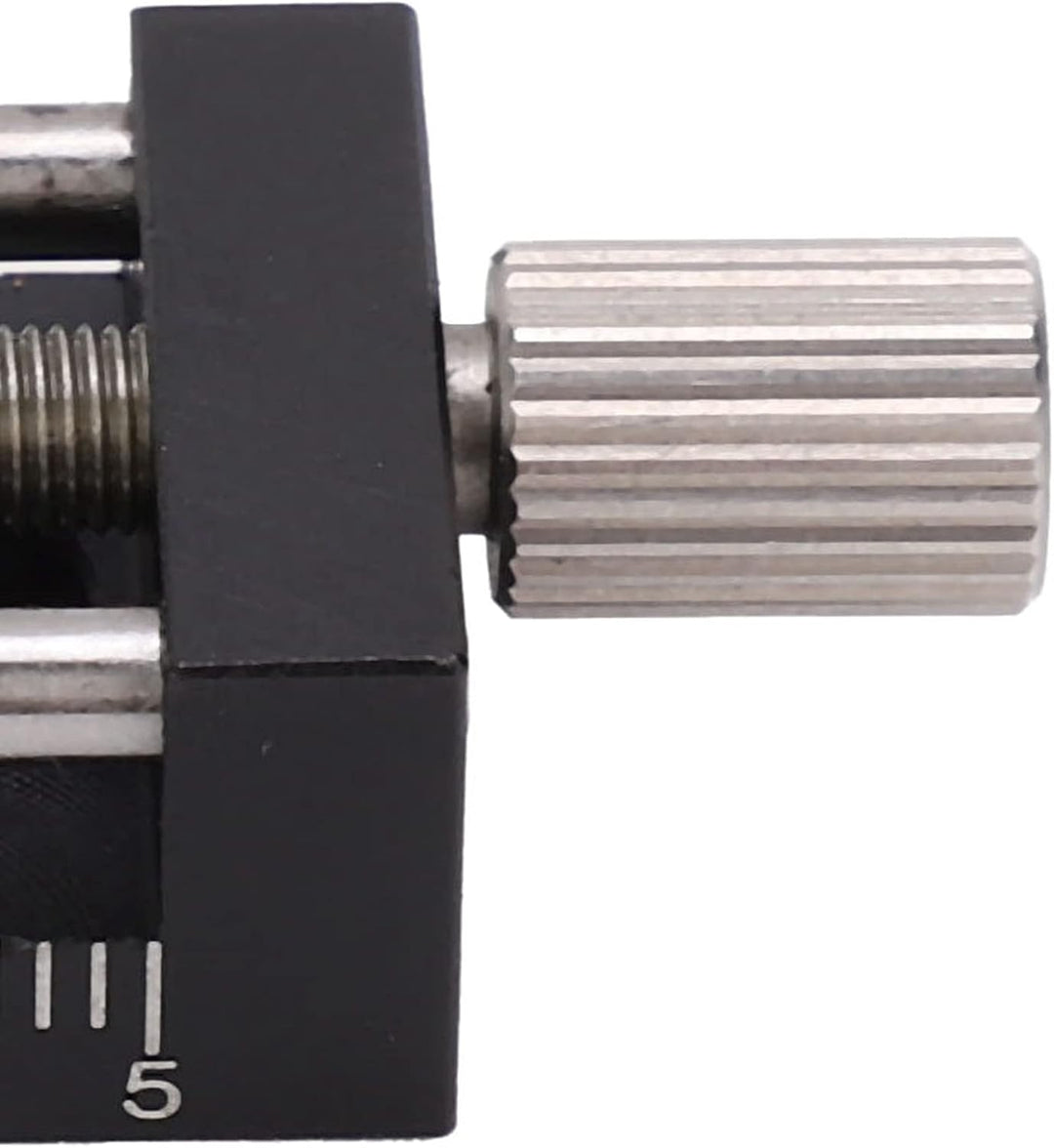 VOBOR Manuelle Plattform X-Achsen Lineartisch Manuelle Feinabstimmung Plattform Schiebetisch Alumini