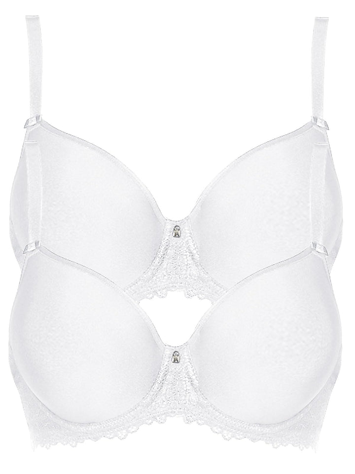 VIANIA! 2er Pack Spacer Bügel BH Leni 204461 80D Champagner, 80D Champagner