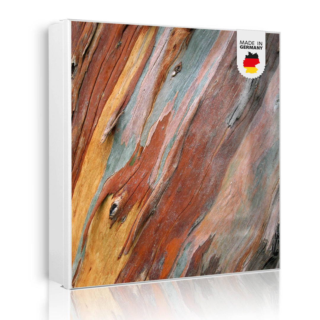 banjado Grosser Schlüsselkasten Glas - Schlüsselbox 30x30cm mit 50 Haken - Schlüsselkasten modern fü