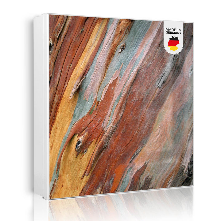 banjado Grosser Schlüsselkasten Glas - Schlüsselbox 30x30cm mit 50 Haken - Schlüsselkasten modern fü