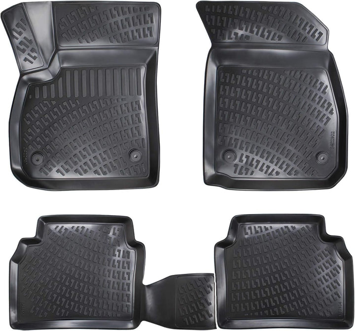 Rizline Passgenau 3D Fussmatten Auto Kompatibel mit Opel Insignia B 2016-2022 Auto Zubehör 1. Und 2.
