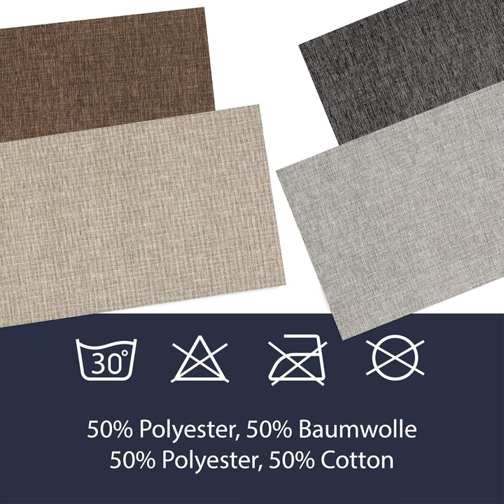 WohnDirect Küchenteppich waschbar 50 x 120 cm - für Innen bis 10m Länge - rutschfest + zuschneidbar