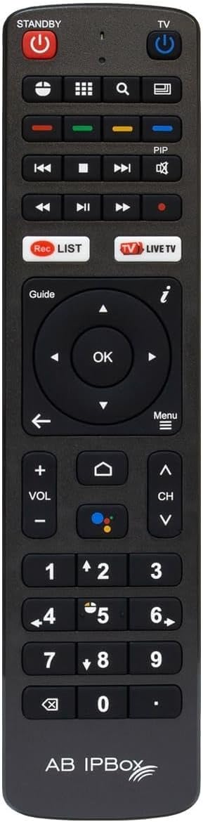 AB IPBox Two Combo 4K UHD Android 8.0 Combo IP-Receiver (DVB-S2X/C/T2, Dual-WiFi, BT, LAN, CA, HDMI)