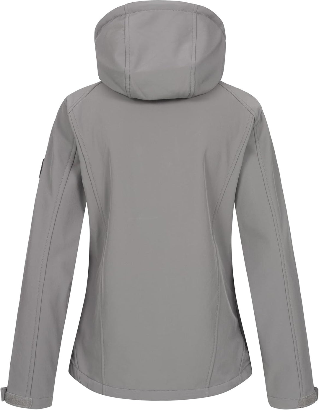 Ankerglut Damen Abnehmbarer Kapuze Gefüttert Übergangsjacke Windbreaker #Ankerglutfreude Softshellja