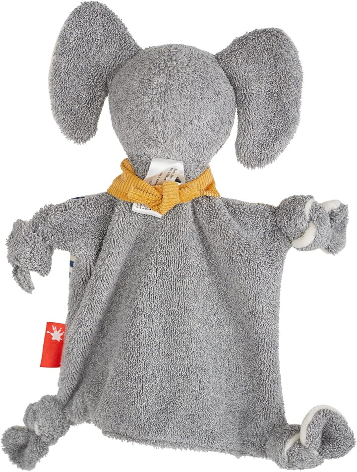 SIGIKID 39378 Schnuffeltuch Elefant Kuscheltuch Mädchen und Jungen Babyspielzeug empfohlen ab Geburt