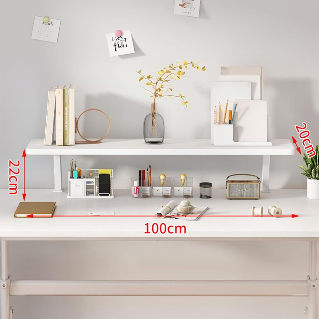 Klemmbares Schreibtisch Organizer Regal, Adjustable Desk Shelf Clamp Schreibtischregal Klemmbar Aufb