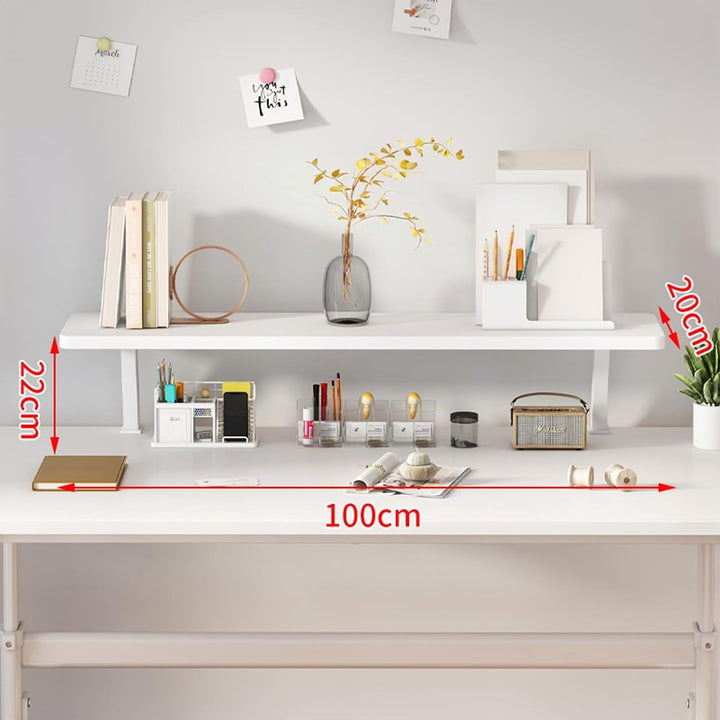 Klemmbares Schreibtisch Organizer Regal, Adjustable Desk Shelf Clamp Schreibtischregal Klemmbar Aufb