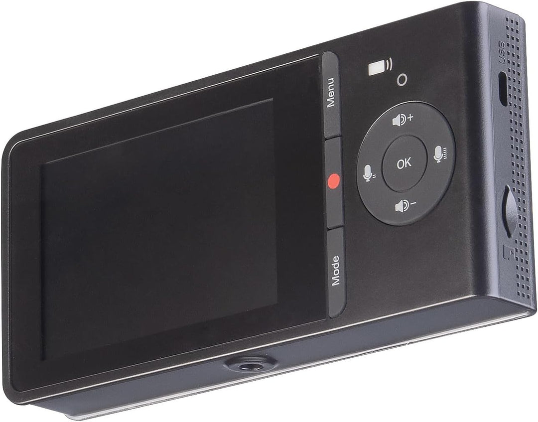 auvisio HDMI Recorder 4K: 4K-HDMI-Video-Rekorder, Livestream, 3,5" / 8,9 cm Display, Akku, 60fps (Vi