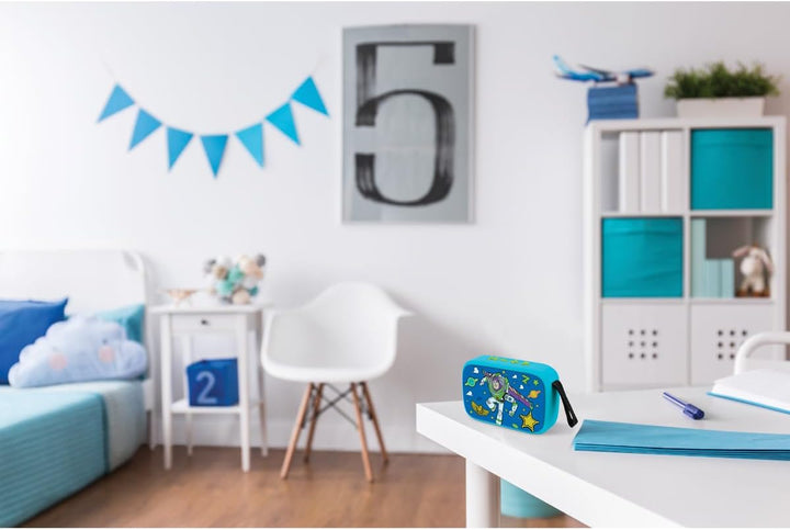 Lexibook, Toy Story, Tragbare Bluetooth-Lautsprecher, kabellos, TWS Stereo, USB- und SD/TF-Ports, in