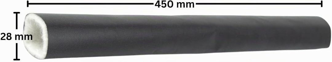 Autoterm Hitzeschutzschlauch Isolierung für Abgasrohr Abgasschlauch 22mm 24mm für Standheizung Länge