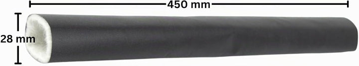 Autoterm Hitzeschutzschlauch Isolierung für Abgasrohr Abgasschlauch 22mm 24mm für Standheizung Länge