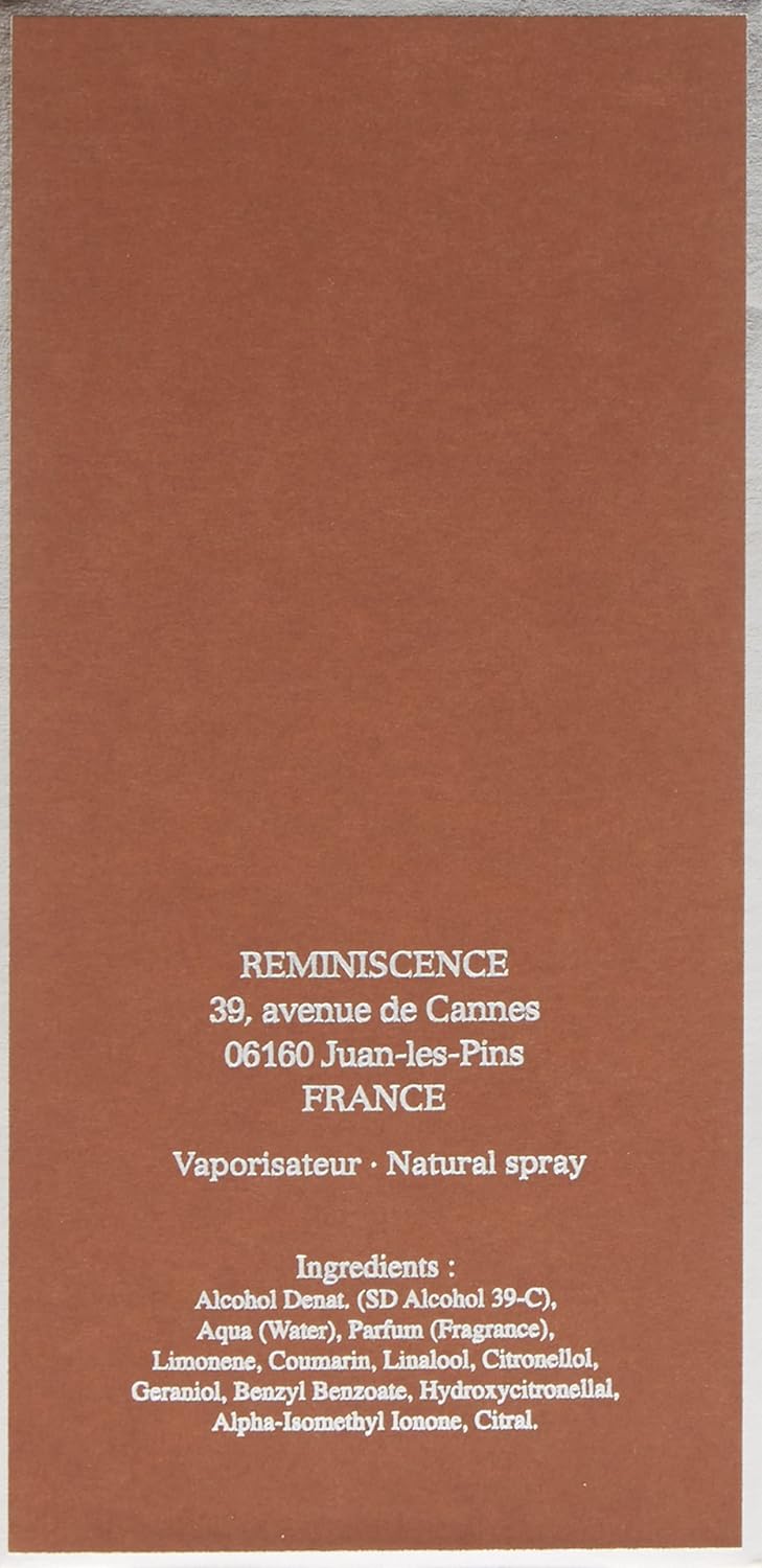 Reminiscence Paris Patchouli pour Homme Eau de Toilette, 100 ml