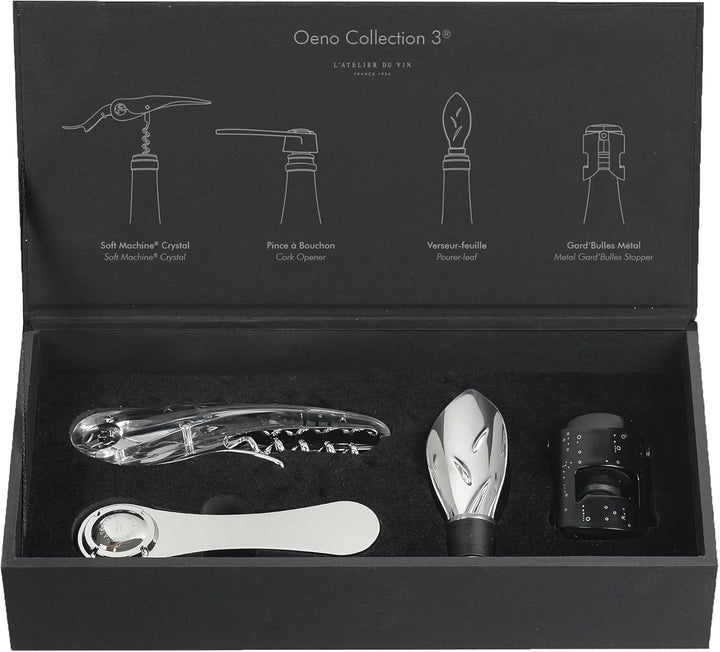 L'Atelier Du Vin Oeno Collection 3 Sommelier-Boxen 4 Stück, 4 Stück