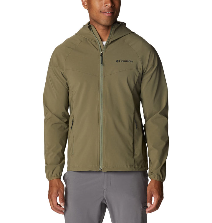 Columbia Herren Softshell-Jacke, Heather Canyon Stone Green XL, Stone Green XL